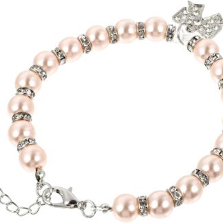 Toyvian Collana Perle Per Collana Perle Per Animali Domestici Fibbia Regolabile Accessori Per Animali Domestici