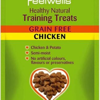 Feelwells Training Treats Grain Free 115g, trasparente