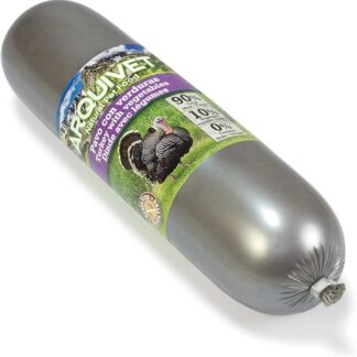 ARQUIVET Salsicce di tacchino con Verdure - alimento umido per cani - tacchino con ortaggi - 500 g