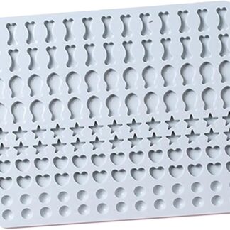MUCKLILY Stampo Silicone Per Biscotti Per Cani Cavità Stampo Creativo Per Snack Per Animali Domestici Materiale Sicuro e Antiaderente Per Cottura Fai Te