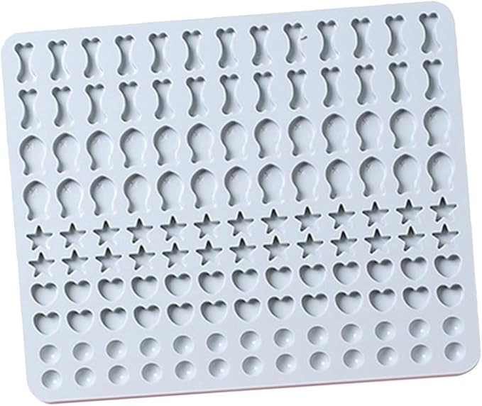 MUCKLILY Stampo Silicone Per Biscotti Per Cani Cavità Stampo Creativo Per Snack Per Animali Domestici Materiale Sicuro e Antiaderente Per Cottura Fai Te