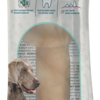 Bubimex - Dental+ osso legato all'alghe x1-25cm - Dolcetto dentale per cani - arricchito con zinco - anti-tartaro - alito fresco