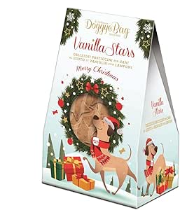Biscotti di Natale per Cani: i Vanilla Stairs con Lampone al Gusto Vaniglia