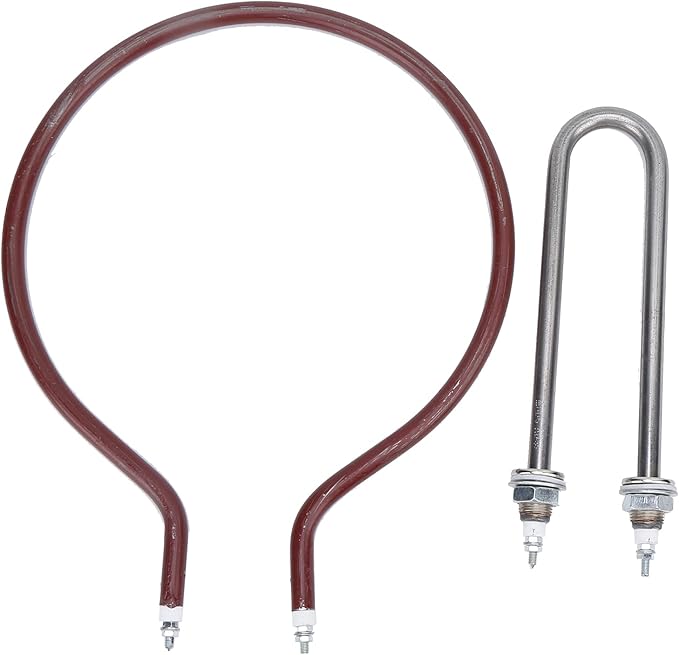 Per incubatore, per tubo del riscaldatore, tubo umidificante a forma di U, elemento di riscaldamento rotondo, 300 W, per anatra di pollo e oca