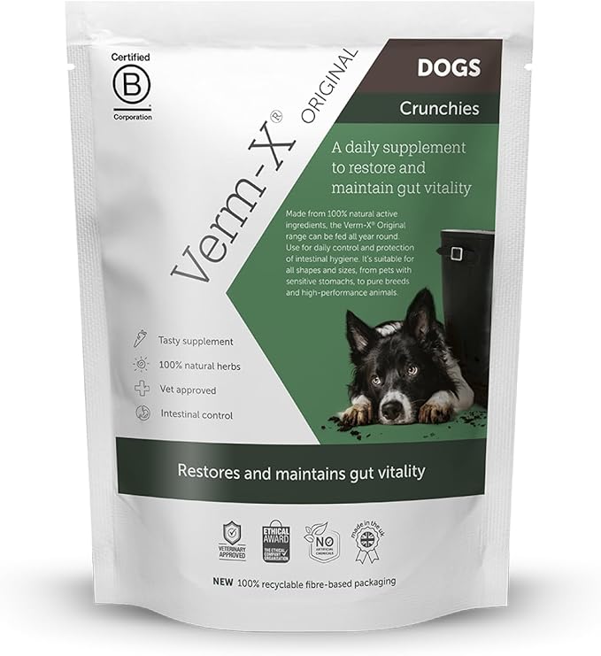 Verm-X Dog Crunchies, 1.3 kg