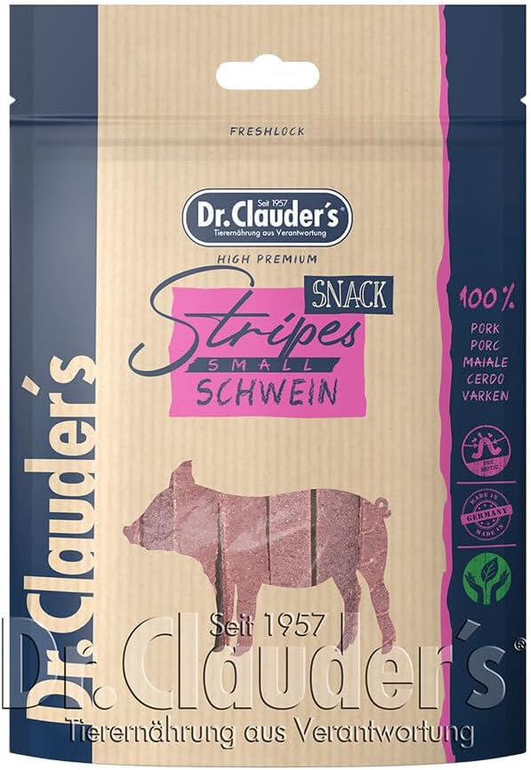 Dr. Clauder's Strisce di maiale Small | 80 g
