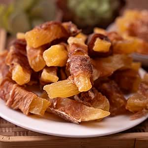 Pet reward snacks, chicken, duck meat, dog chew treats (1-4, Duck meat with french fries)