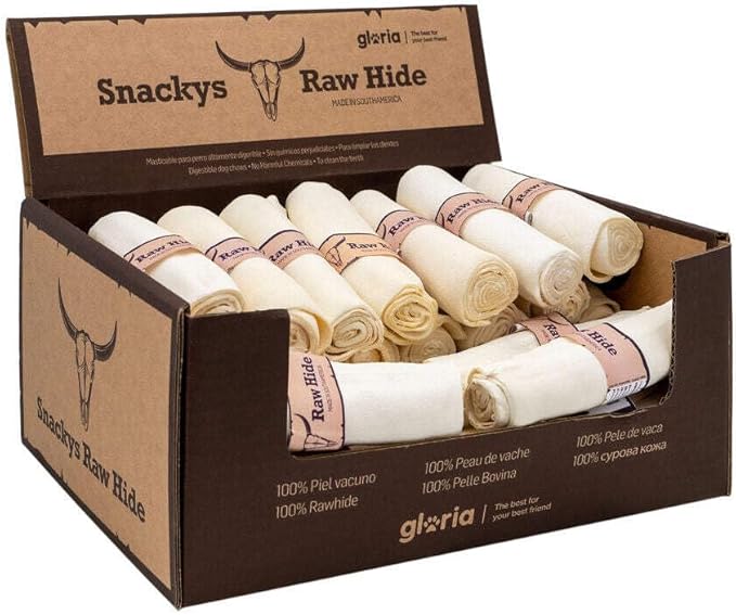 Gloria Pelle Snackys Rawhide Chews Rollo - 150 g