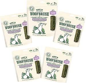 Lily's Kitchen Woofbrush Gut Health Chews - Confezione da 5 pezzi