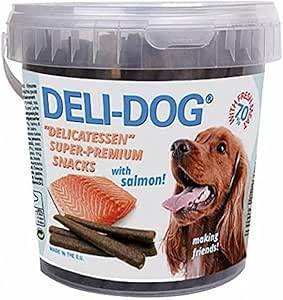 Deli Dog Snack Dog Soft Sticks Sapore di Salmone - 800 g
