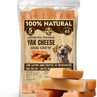Tibetan Dog Chew Yak Cheese Himalayan Chew - Formaggio di Yak naturale da masticare, snack per cani a lunga durata per masticatori aggressivi