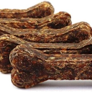 DOGBOSS Ossa da Masticare cisto incano a Base di ingredienti Naturali al 100% appositamente per i Cuccioli a Partire dalla e Cani Anziani (5 con cistus incanus e Anatra & Mela, 12 cm)