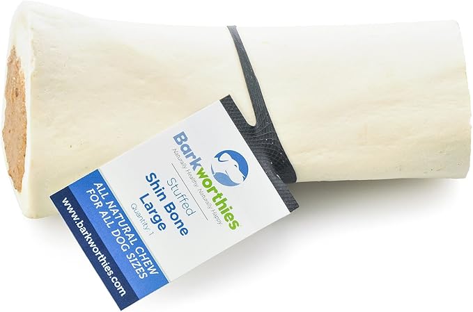 Barkworthies - Trattamento per animali domestici, grande, per stinchi ripieni