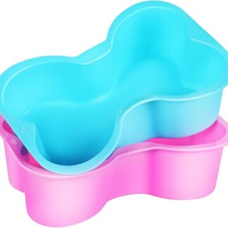 OFFSCH 2pezzi Silicone Per Torta Mold Per Per Facile Sformare Celebrazioni Compleanno e Speciali Colori