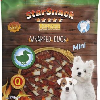 Nobby StarSnack Barbecue Mini Wrapped Duck 375 g