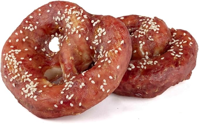HAPPET Precel, 1 pezzo, da masticare ad alta proteina, con carne di agnello e pelle cruda, facile da digerire, altamente digeribile, con carne di agnello e pelle cruda, snack salutare per cani di