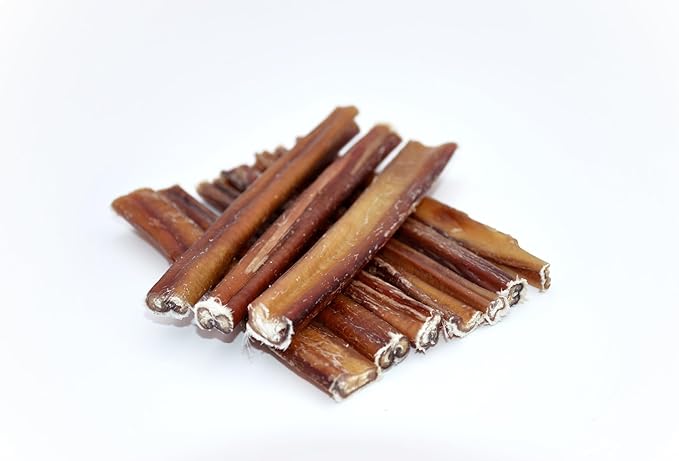 Sam Snack Nervo di vitello per cani 100% naturale 4 PZ 15 CM masticativi premium dieta BARF CANI TAGLIA EXTRA PICCOLA E PICCOLA