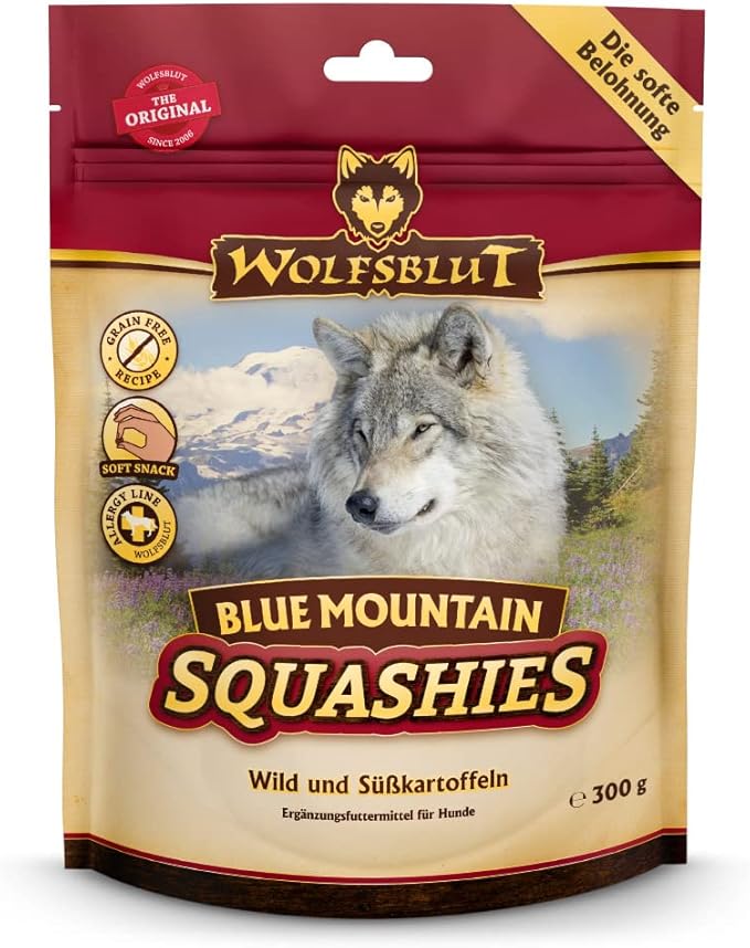 Wolfsblut Blue Mountain Squashies 300 g (Lotto da 6)