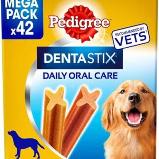 Pedigree Dentastix Igiene orale quotidiana per cani di taglia grande, confezione da 42
