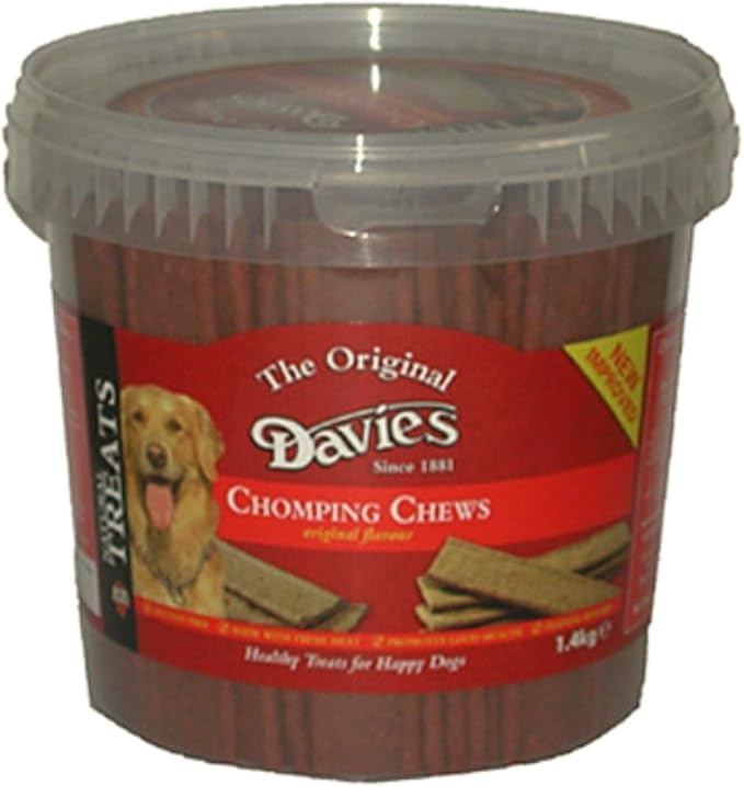 Davies Chews - Vaso per trattamenti per cani, 1,4 kg