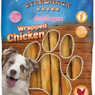 Nobby StarSnack Barbecue Wrapped Chicken Collage, ca. 113 g, 12,5 cm