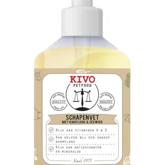 Kivo - Schapenvet met Knoflook & Zeewier - 500 ml