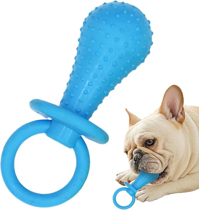 Ciuccio per cani giocattolo | allattamento al seno ciuccio giocattolo da masticare | Materiale di sicurezza interattivo cura dentale giocattolo per animali domestici per interni ed esterni