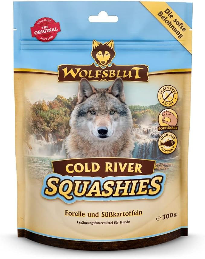 Wolfsblut Cold River Squashies 300 g (Lotto da 6)