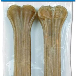 ARQUIVET - Osso Pressato in Pelle Bovina 20 cm (Sacchetto 2 Unità) - Per Cani, Rinforza i Denti, Masticabile