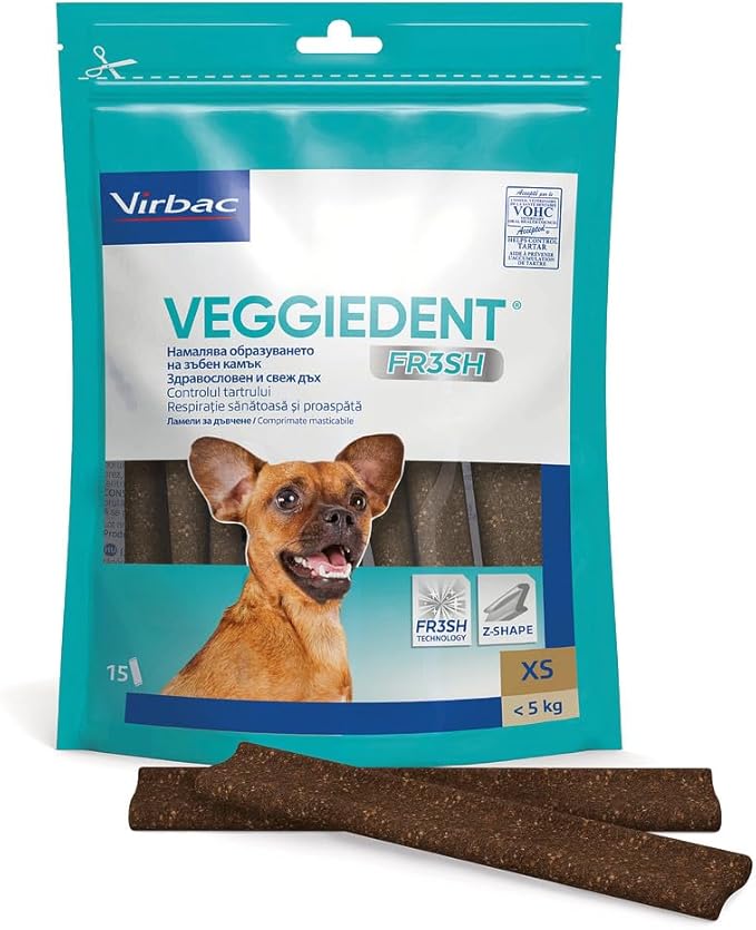 Virbac Veggiedent Fr3sh XS 15 Stick