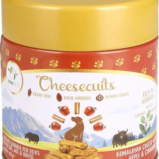 Pawfect Cheescuits (biscotti al formaggio, mela e cannella)