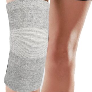 Ejoyous Ortosi del Ginocchio per Protezione del Ginocchio Kniebandage per Sport e Allenamento con Banda di Compressione del Materiale in Fibra di Carbonio di bambù