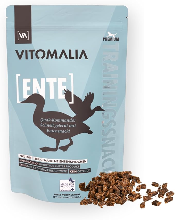 VITOMALIA® Spuntini da allenamento per cani, 500 g, adatti per cani, anallergici, senza cereali e naturali, per addestramento dei cani, dolcetti e snack per cani