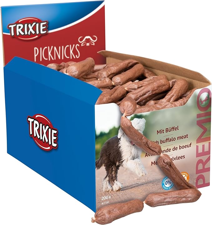 Trixie Premio picknicks - Collana per salsicce, carne di bufalo