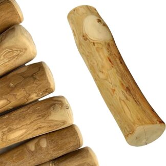 Legno di Caffè per Cani - Masticativo Naturale, Migliora l'igiene Orale, Antistress, Resistente e Duraturo, Adatto per Tutte le Razze, Varie Misure (L 200 300 G)