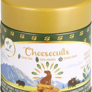 Pawfect Cheescuits (biscotti al formaggio con spinaci e carote)