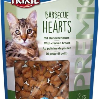 TRIXIE Premio Hearts – Barbecue Hearts – 50 g