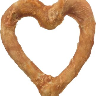 TRIXIE 14 cm, 125 g, 50 pezzi, Denta Fun Chicken Heart