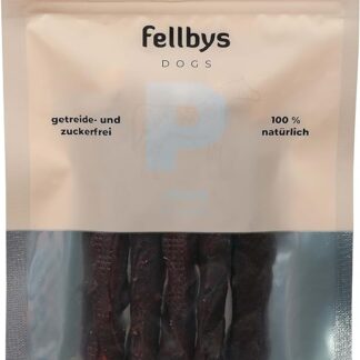 Fellby S spuntini per cani con cavallo, 70 g