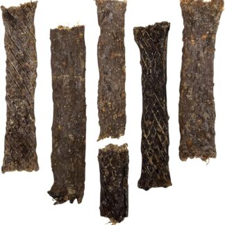 Capra secca | Strisce da masticare per cani | 100 g | Prodotto in Germania