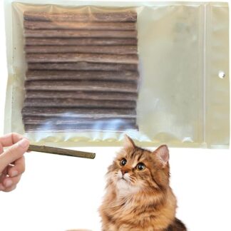 Bastone per dentizione per cani, bastoncini naturali per dentizione, antistress, da masticare, promuove gengive , per animali domestici, cuccioli, gatti