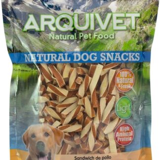 Arquivet - Sandwich al pollo (1 Kg) - Snack naturali per cani