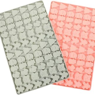 Abaodam 2pezzi Stampo Siliconper Snack Per Cani Da Multi-funzionper Dolci e Biscotti Facile Da Pulire e Flessibile Per Cucina e Festività