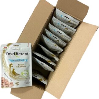 I'm Different, snack liofilizzato monoproteico, Education 10x40g - Anatra, 40g