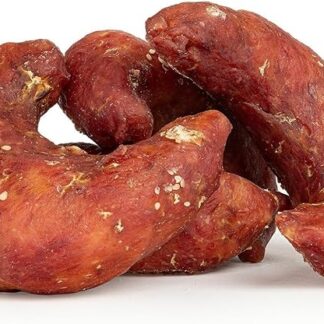 HAPPET Croissanty - 4 pezzi di agnello naturale per cani, croissant, carne di agnello naturale 22% e pelle cruda, cornetti dentali facilmente digeribili per cani di tutte le taglie