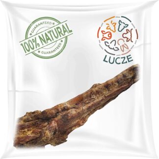 Lucze - Osso da masticare per cani, misura grande, ipoallergenico, osso di cavallo, 1 pezzo (200-220 grammi, coda di cavallo)