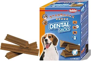 Nobby STARSNACK Dental Sticks medium; 28 pezzi, 560 g, medio; 12-20 kg
