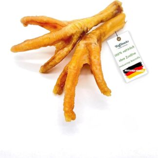 WuffSnacks - Piedi di pollo per cani, 2,5 kg, 100% pollo, articoli da masticare, cibo per cani, barf, dolcetti