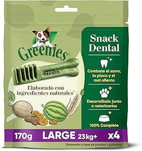 Greenies Snack Dental Large per Cani Oltre 23 kg (6 x 170g Pack)