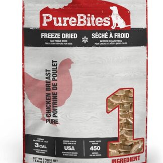 PureBites - Congelare il petto di pollo fritto Dog Treat - 11.6 oncia.